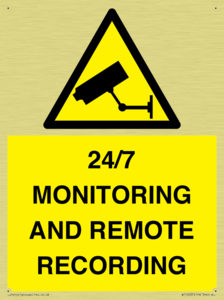 24/7 MONITORING AND REMOTE RECORDING